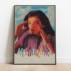 Lorde Poster Print | Artist Poster | Music Gift | Wall Decor | Room Decor