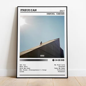 Daniel Caesar Poster Print | Freudian Album Poster | Music Poster | Album Cover Poster | Wall Decor | Music Gift | Room Decor
