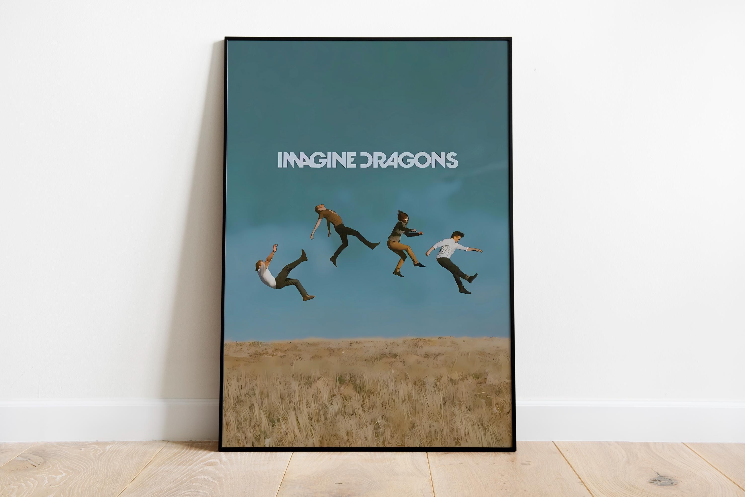Imagine dragons wall art - Etsy México, image size:3000x2002