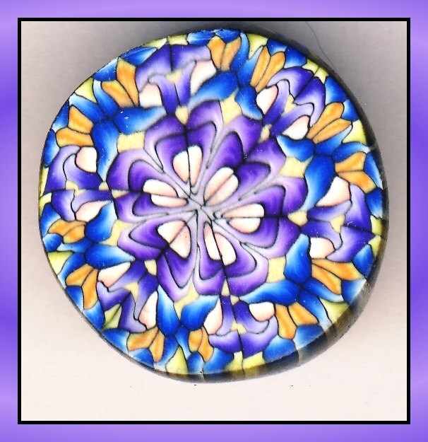 Tutorial How to Make kaleidoscope Polymer Clay Canes. Etsy