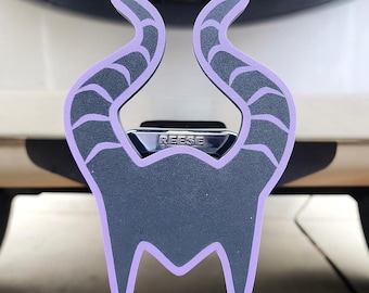 Maleficent-Inspired Hitch Cover - 3D Printed Villain Car Accessory