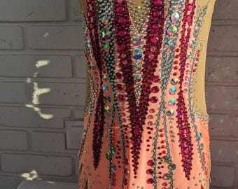 Under the order Rhythmic Gymnastic Leotard Custom Made Girls