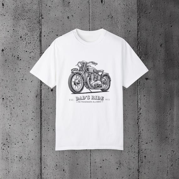 Maglietta Divertente Per Papà Motociclista - Idea Regalo Per Appassionati Di Moto - Foto 2