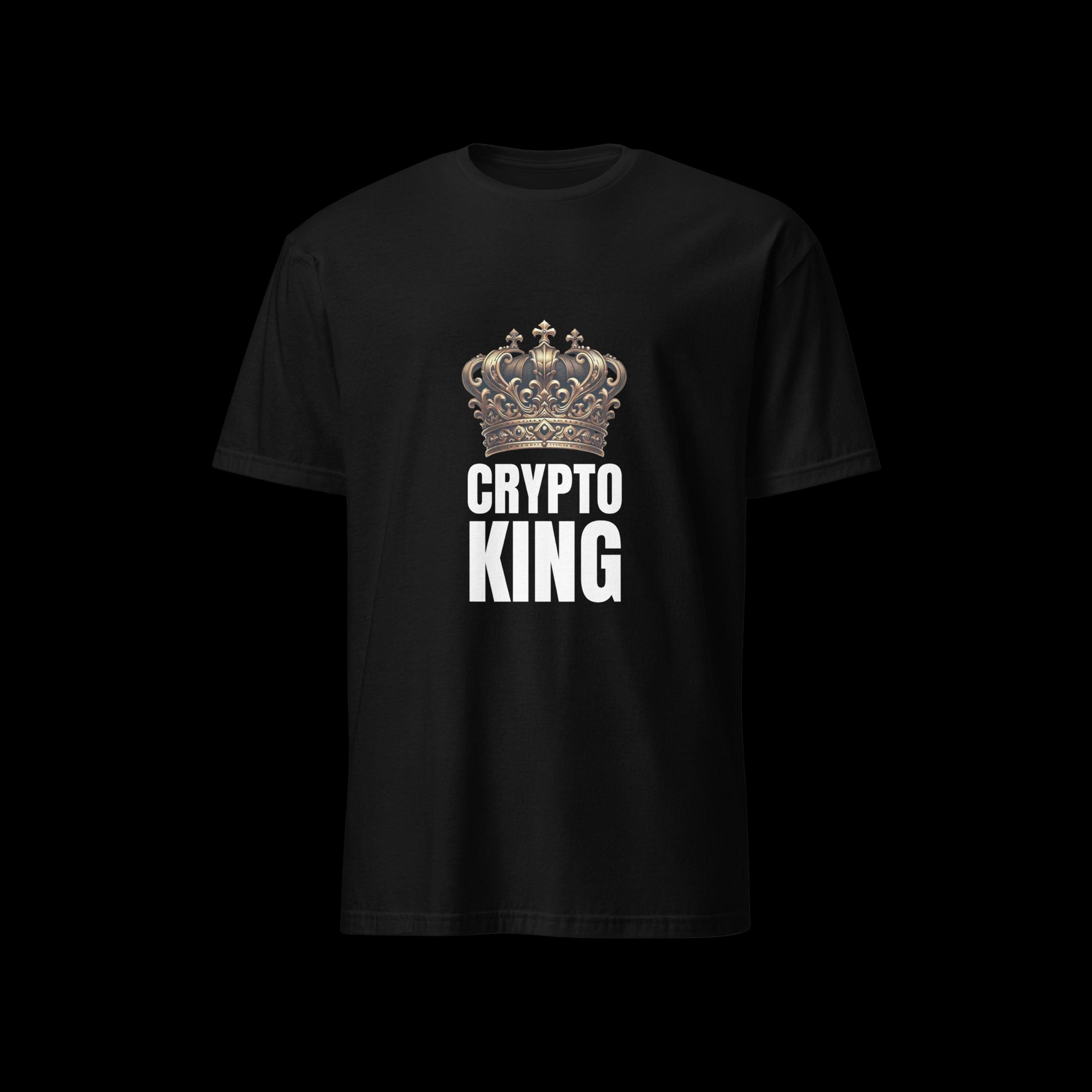 Crypto King T-shirt: Cryptocurrency Investor Apparel - Etsy