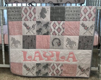 horse themed nursery bedding