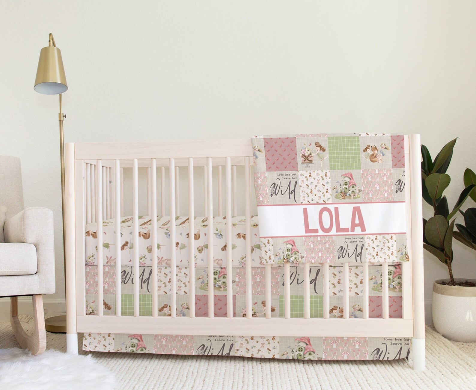 Fairy Crib Bedding Fairy Crib Set Fairy Baby Blanket Etsy