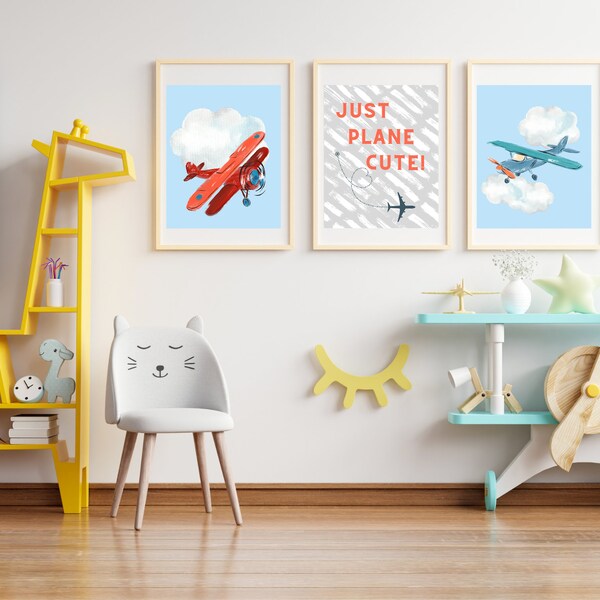 Airplane Nursery Etsy
