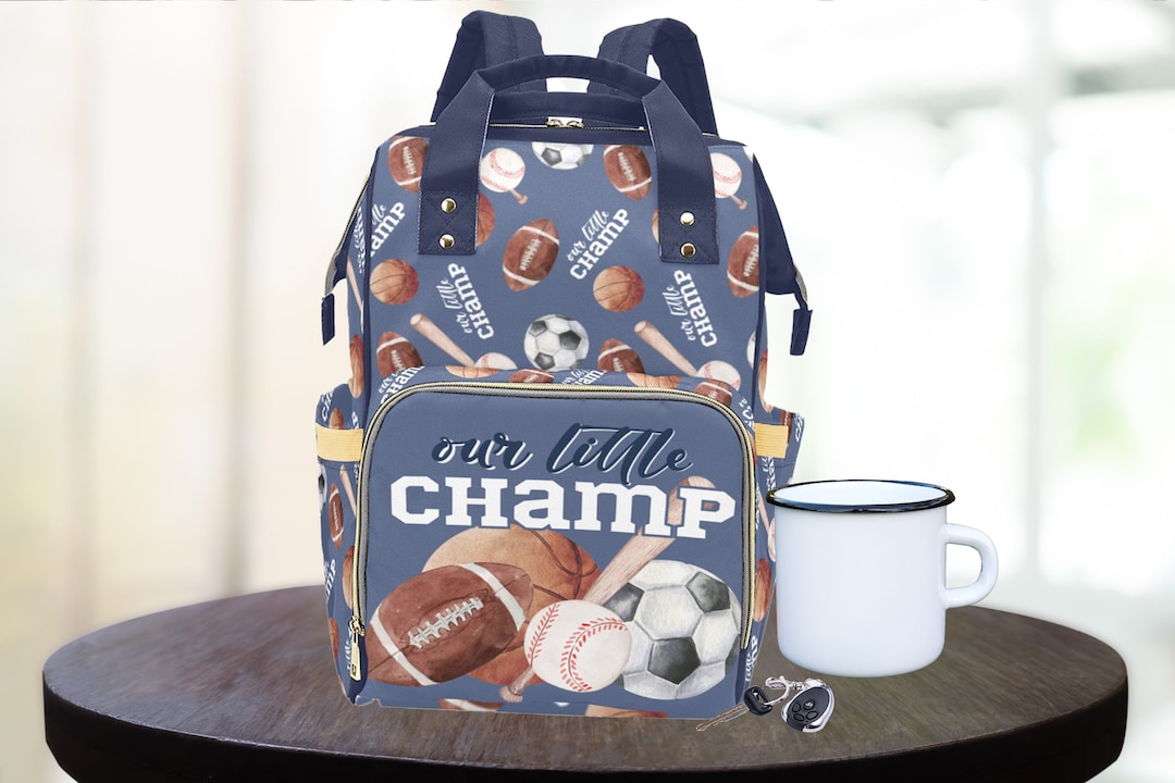 Sports Baby Shower Gift, Baby Baseball Nursery, Baseball Diaper Bag
