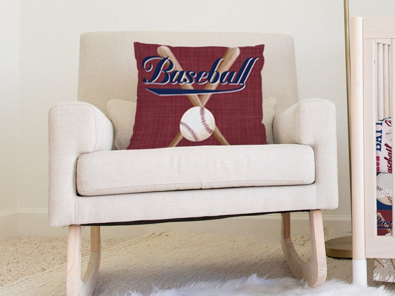 Vintage Baseball Crib Bedding, Vintage Baseball Nursery, Baseball Crib Bedding Set, Sports Baby Blanket, Baseball Crib Sheet, Crib Sheet Boy image 3