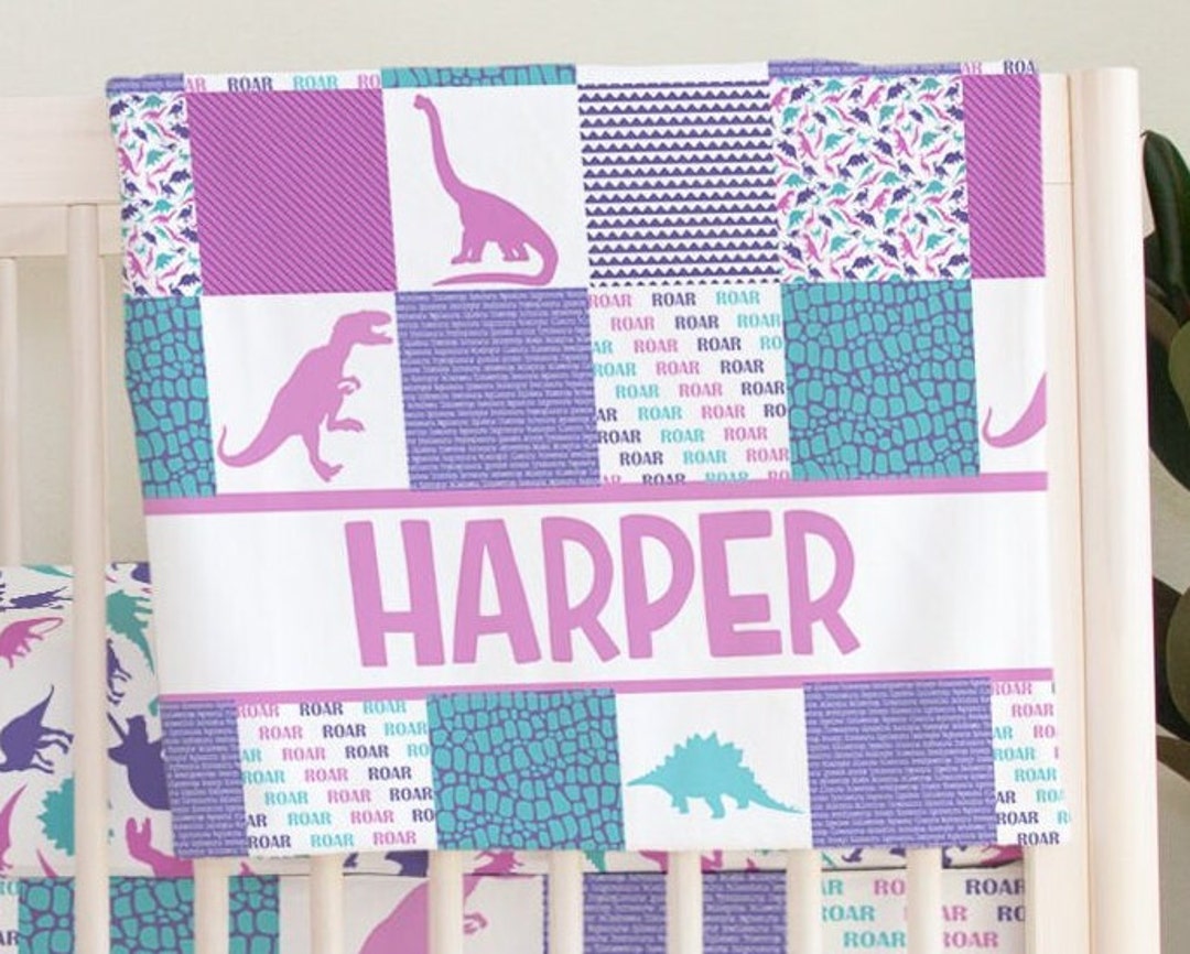 Dinosaur Crib Bedding Set, Dinosaur Baby, Dinosaur Crib Sheets, Dinosaur Nursery Decor, Dinosaur