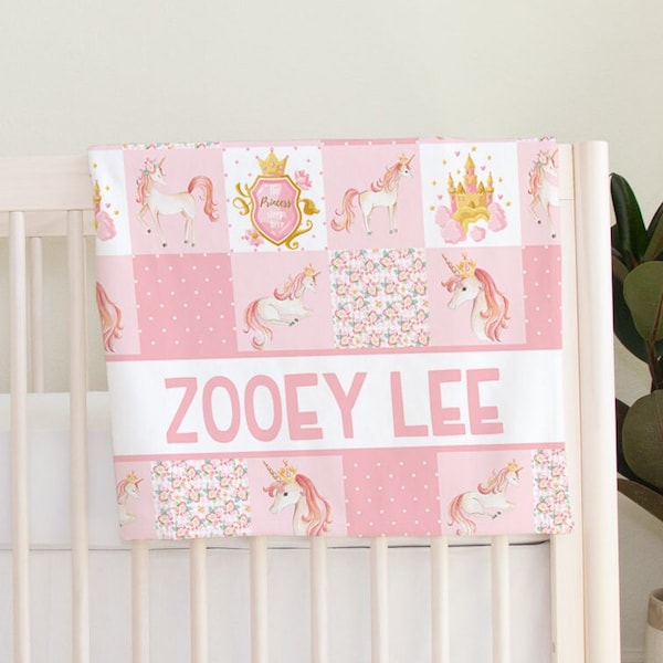 Babyhug 100% Cotton Crib Bedding Set Unicorn Print Regular - Multicolor (Cot not Included)