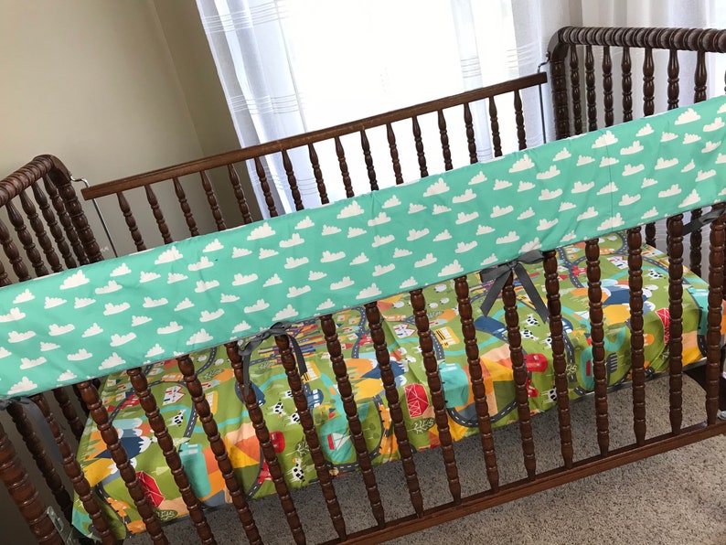 Transportation Crib Bedding Farm Nursery Bedding Fitted Crib Etsy