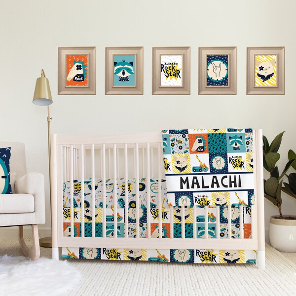 Modern Baby Bedding Etsy