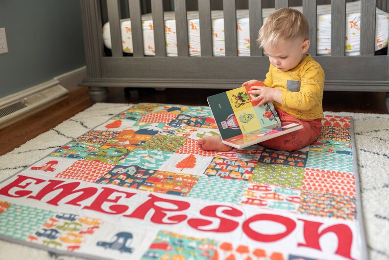 Transportation Crib Bedding Farm Nursery Bedding Fitted Crib Etsy