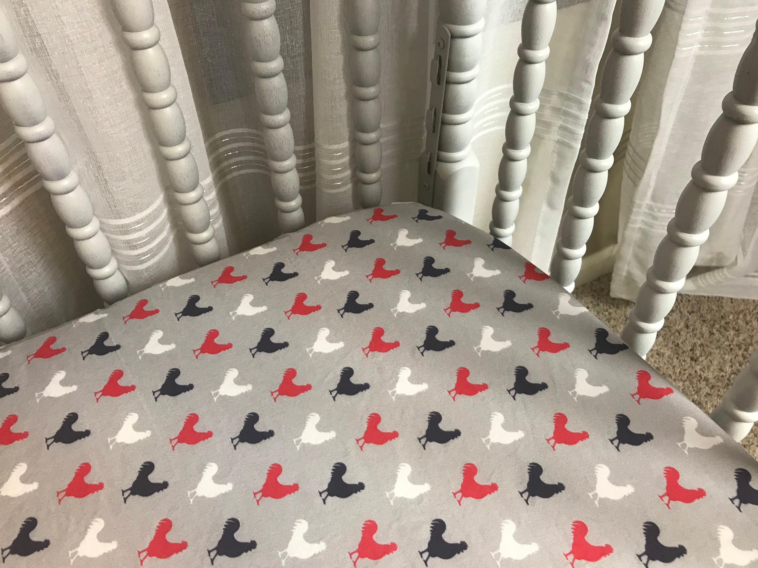 Farm Nursery Bedding Baby Boy Crib Bedding Set Minky | Etsy