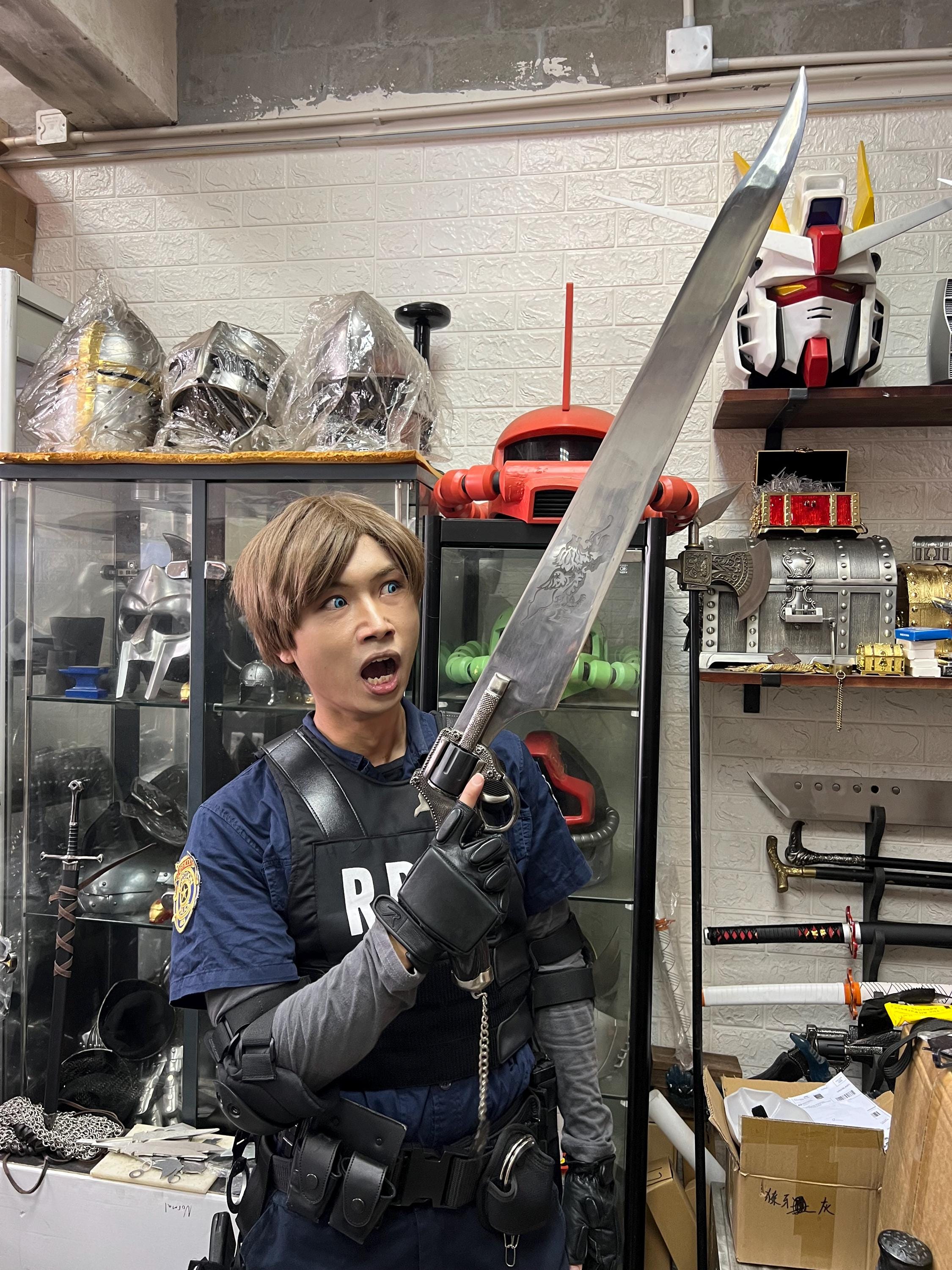 バイオハザード レオンの衣装 ジャケット ブーツ コスプレ フルセット