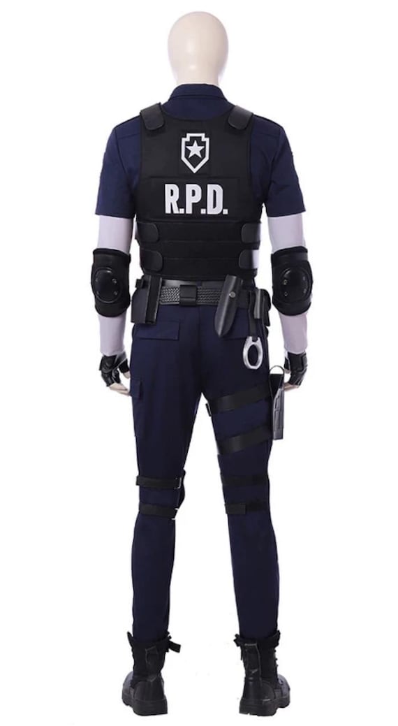 バイオハザード レオンの衣装 ジャケット ブーツ コスプレ フルセット