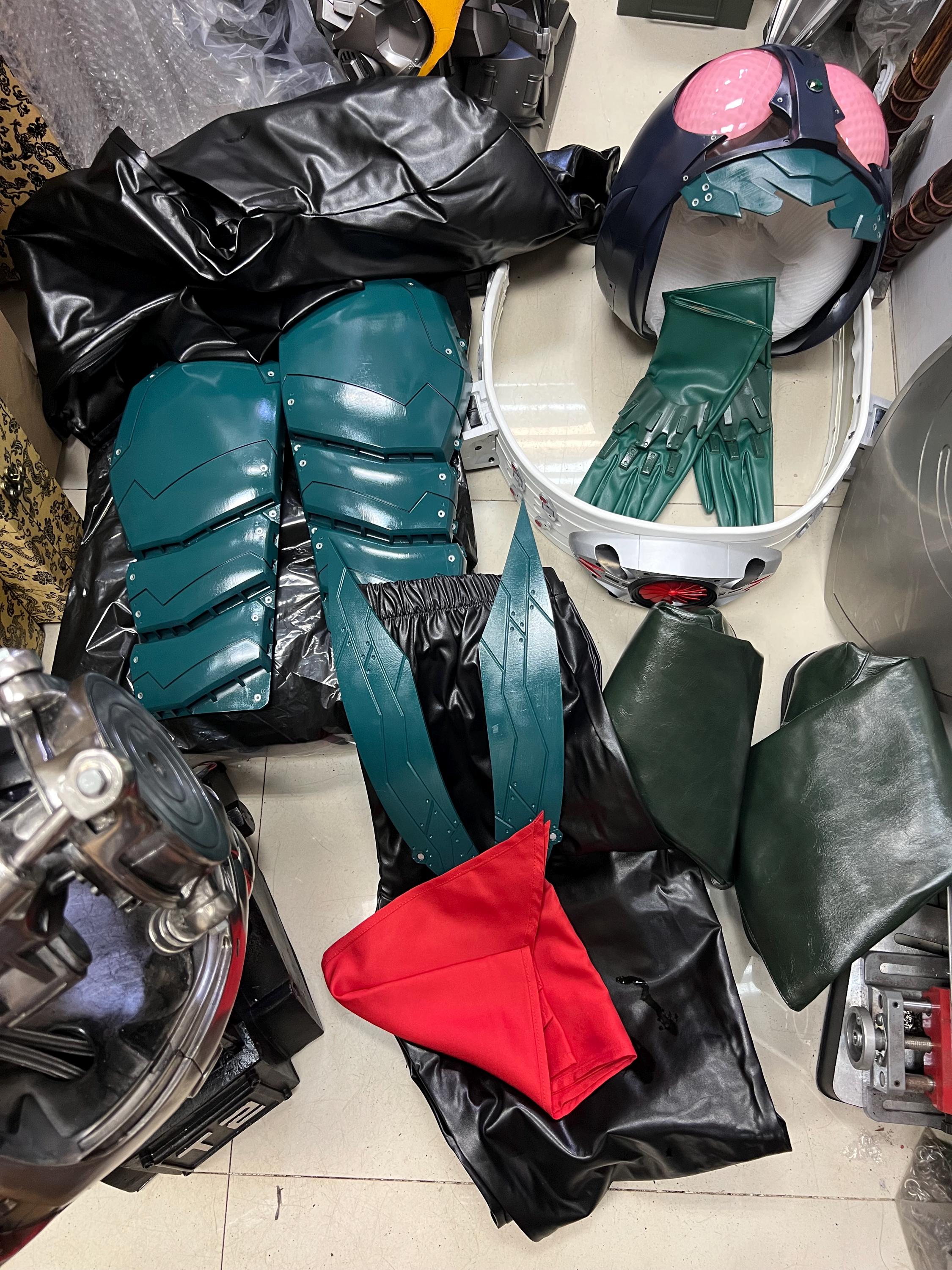 3Dプリント 自動開閉 LED マスク 仮面ライダー 2023 V1 V2 V3 2+1