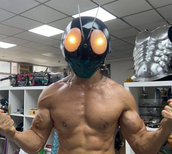 仮面ライダー1号 等身大仮面　マスク 仮面ライダー1号 等身大仮面 マスク 仮面ライダーZX】 仮面