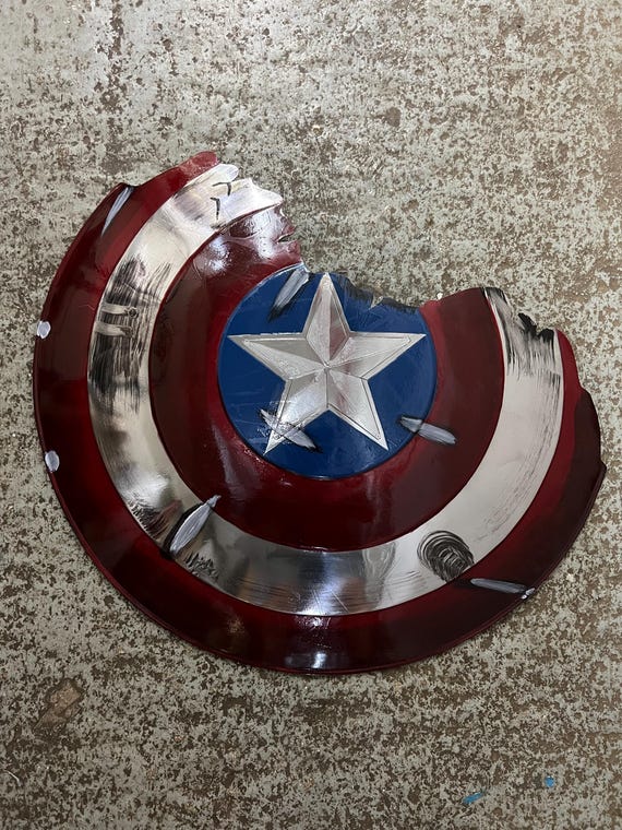 メタルスチールキャプテンAラウンドシールドコスプレアーマー - Etsy 日本