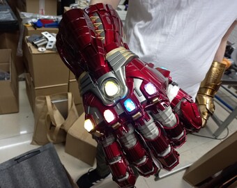 メタル LED インフィニティ ナノ ガントレット コスプレ アーマー