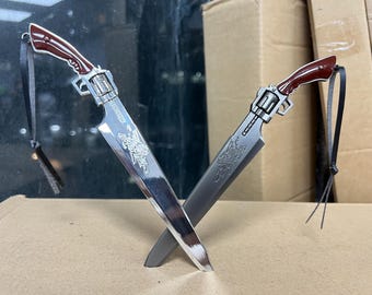 Metal Small Final Fantasy VIII FF8 Squall Gunblade Sword Letter opener weapon