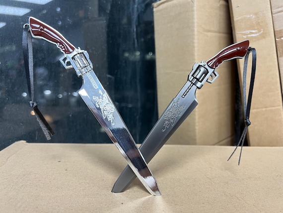 金属製小型ファイナルファンタジーVIII FF8 スコール ガンブレード