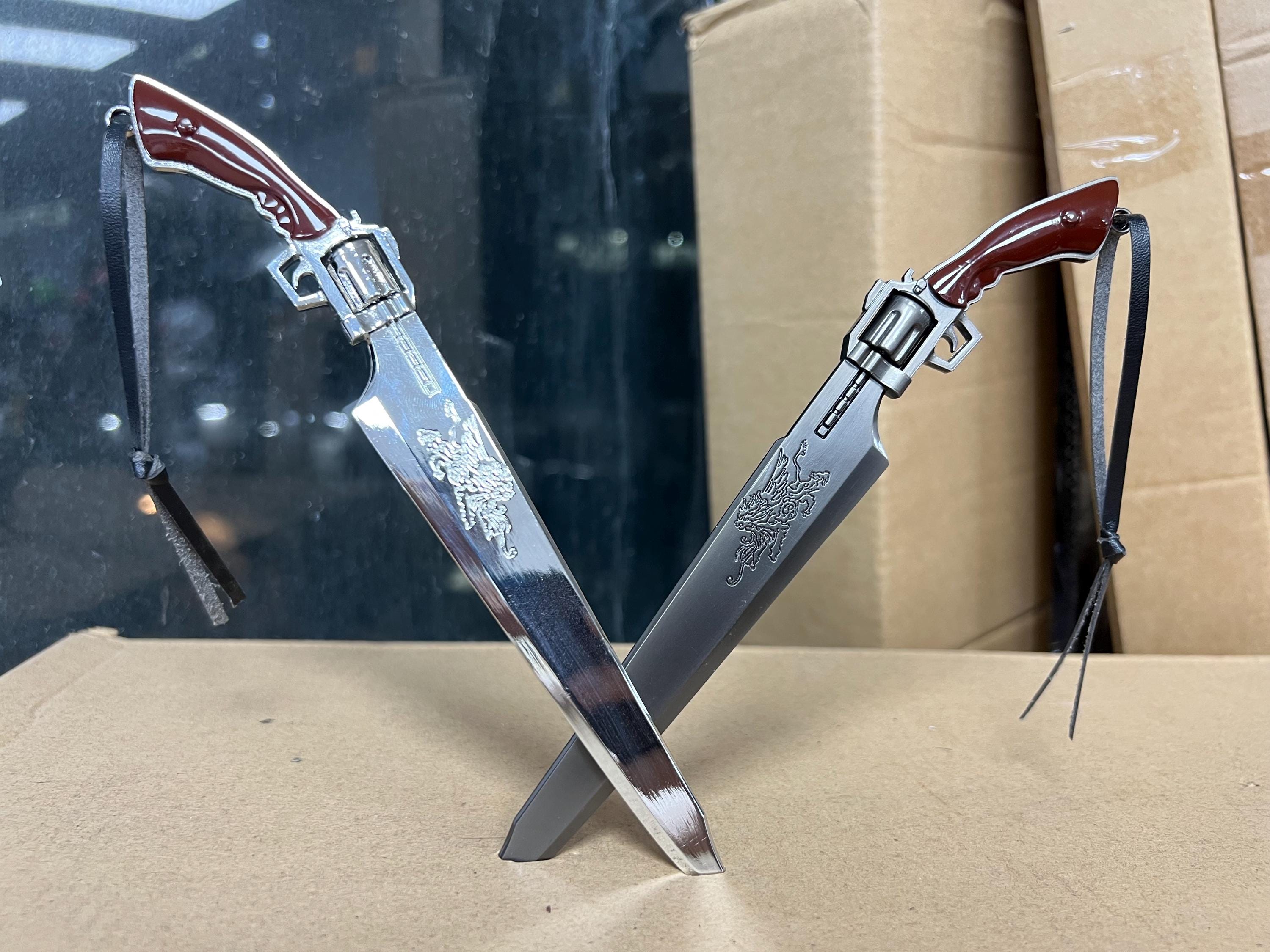 金属製小型ファイナルファンタジーVIII FF8 スコール ガンブレード