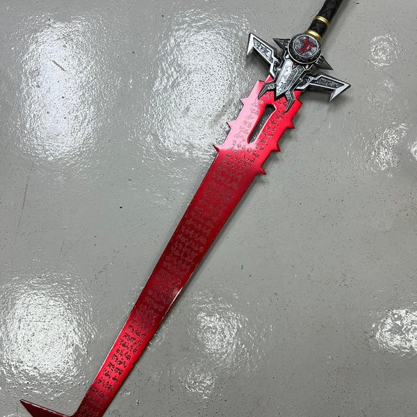 Doom Eternal Crucible Sword metal cosplay weapon