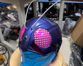 3d print LED Masked Kamen Rider 2023 V1 New Gen 1 Helmet Mask cosplay