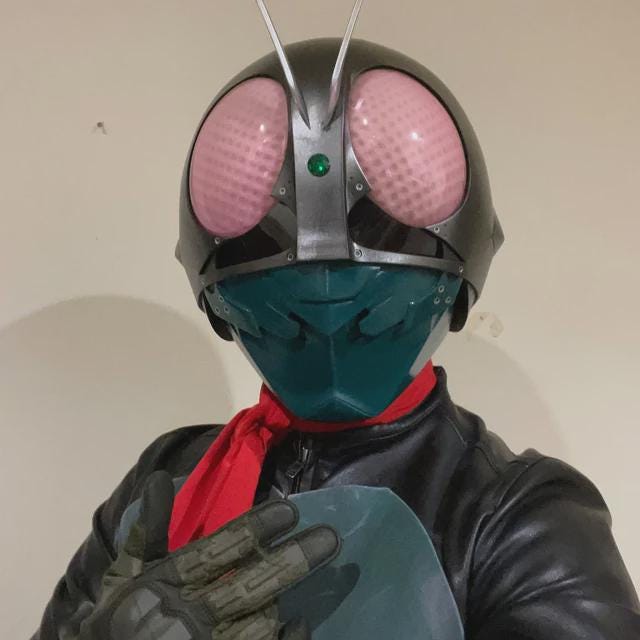 等身大 2023 仮面ライダー1号 仮面ライダーヘルメット コスプレマスク