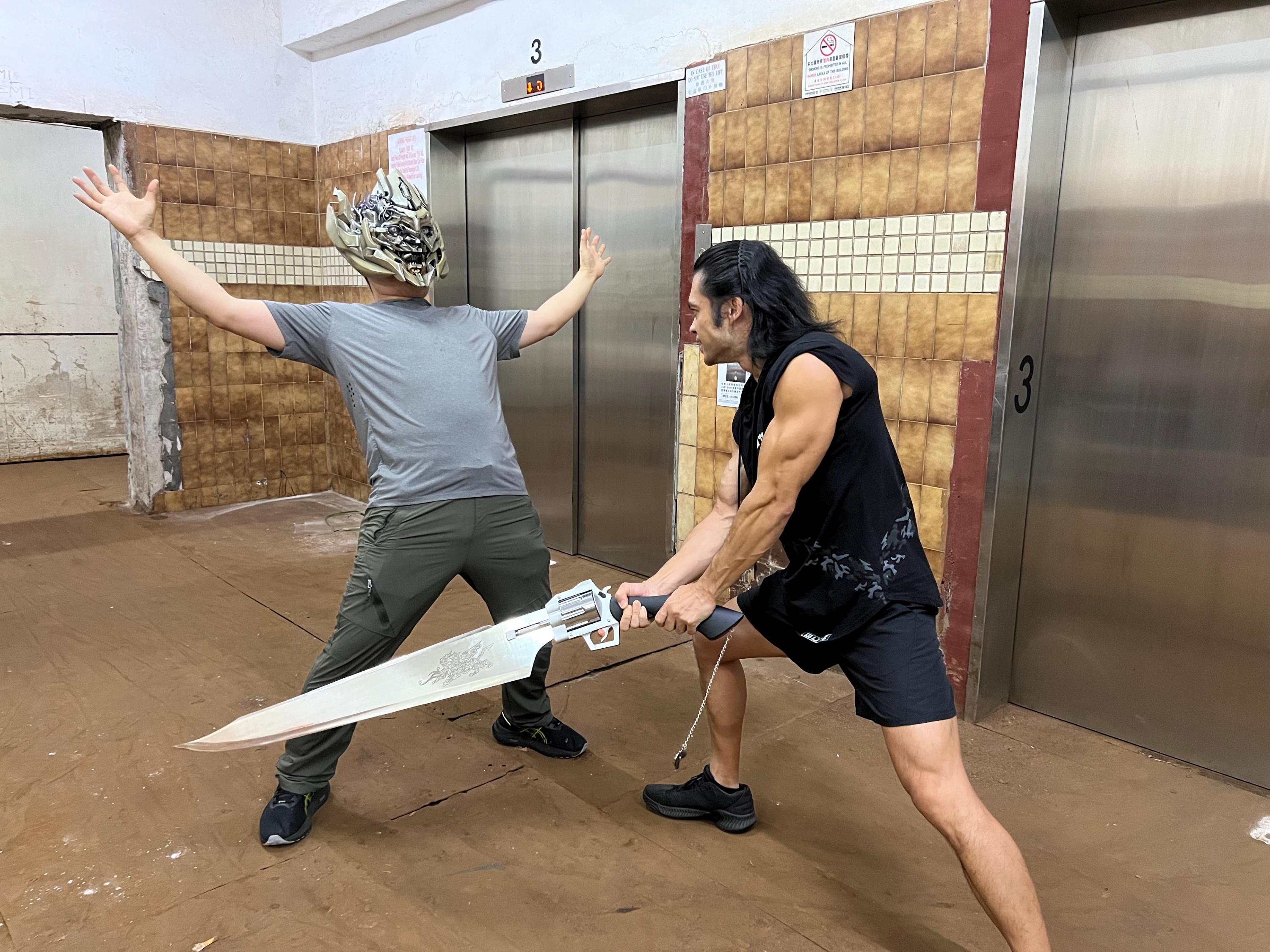 Final Fantasy VIII FF8 Squall Gunblade Sword Blade Cosplay Metal