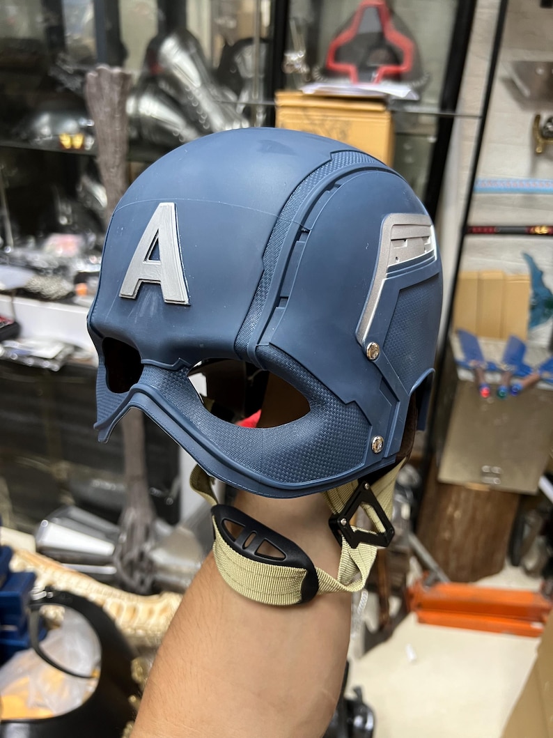 Captain Amercia Mask Helmet Cosplay Prop Armor Not Shield - Etsy