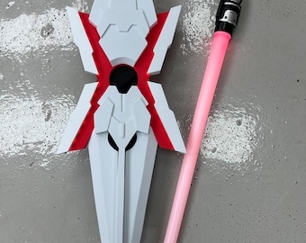 Gundam Unicorn LED Shield cosplay robot mecha beam sword light saber