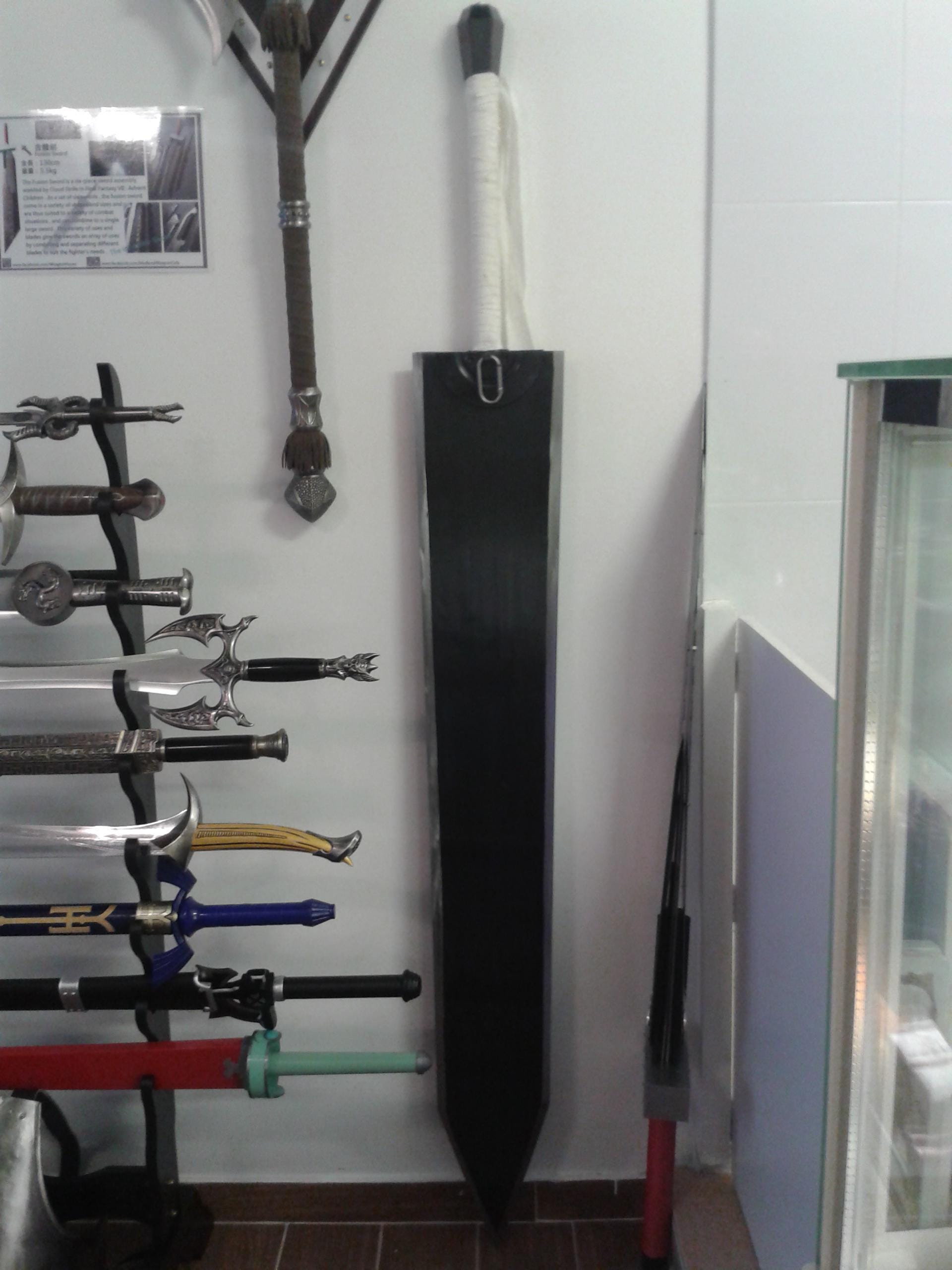 Steel Berserk Guts Dragon Slayer cosplay berserker metal weapon