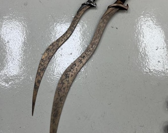 Elden Ring Dark Souls Bloodborne Steel Fang Long Claw Katana Blade cosplay metal weapon