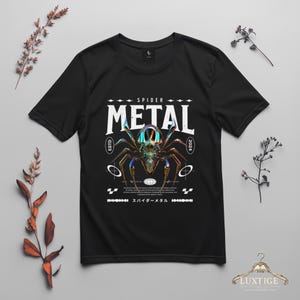 Spider T-Shirt PNG, Vintage, Digital Download 6 Design