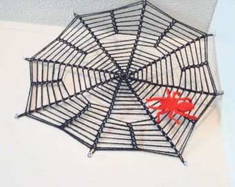 Patrón de crochet de telaraña y araña - PDF Amigurumi