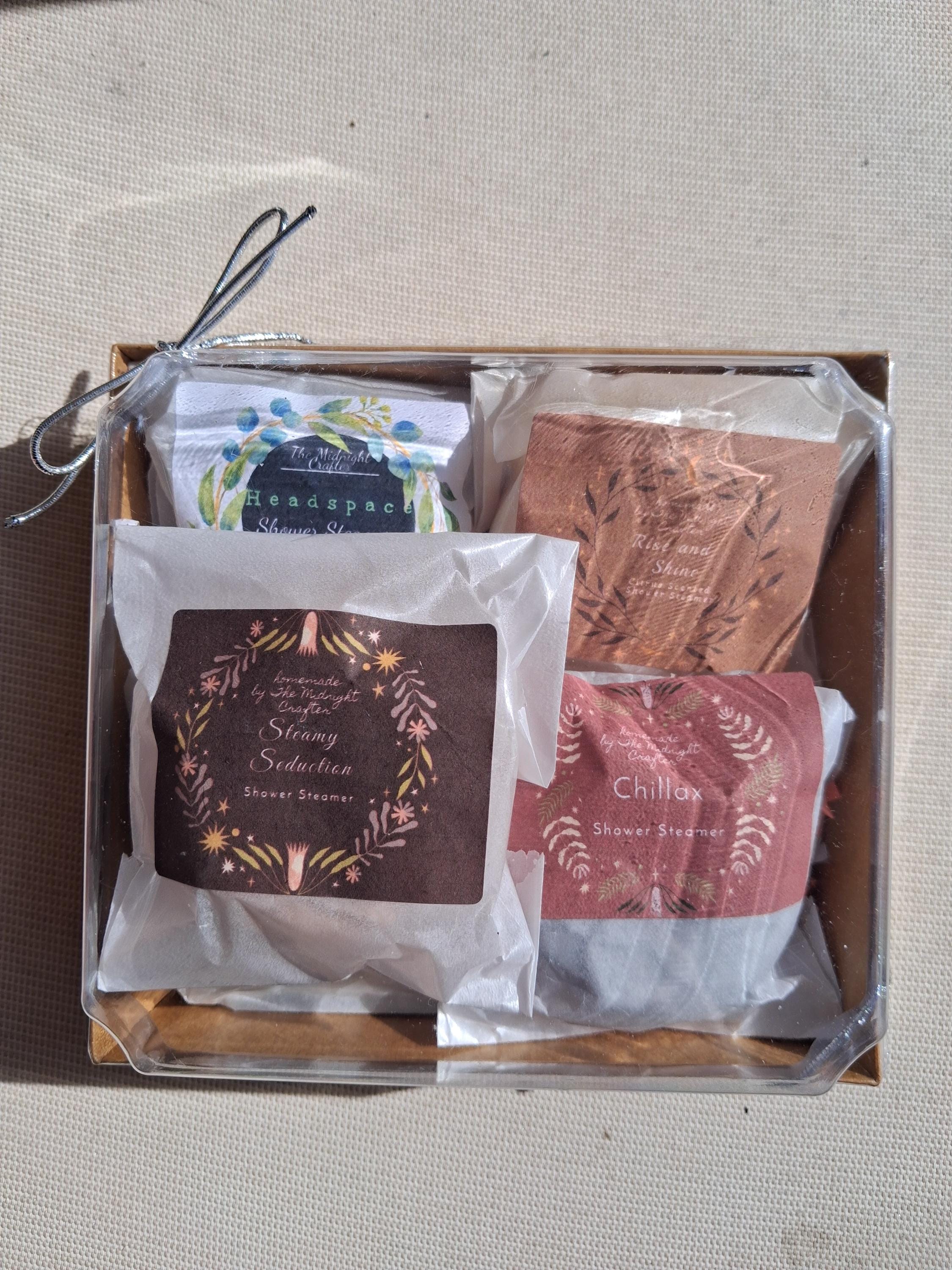 Multi-Scent Shower Steamer 5-Piece Gift Set: Spa Aromatherapy