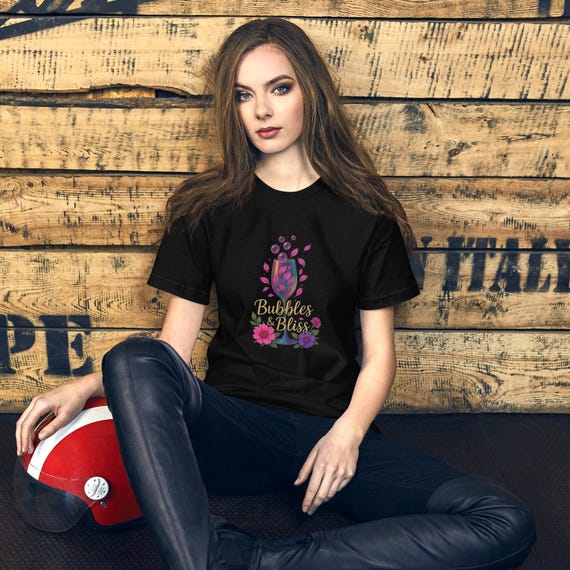 Bubbles & Bliss Fundraiser Event Unisex t-shirt