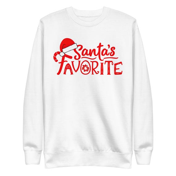 Santa's Favorite Unisex Premium Sweatshirt