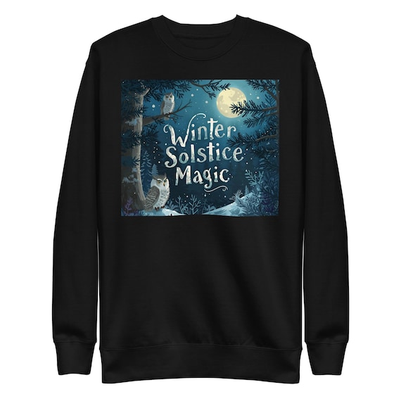 Winter Solstice Magic Unisex Premium Sweatshirt