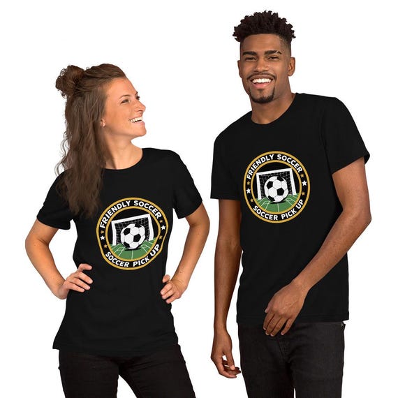 Mebane Soccer Pickup by Grace Church Unisex t-shirt