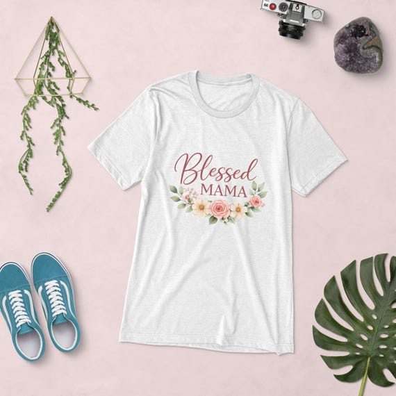 Blessed Mama Short sleeve t-shirt