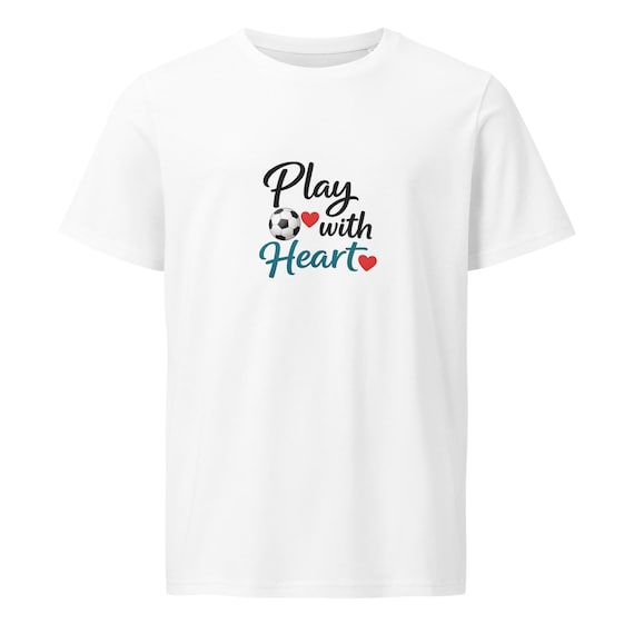 Play with Heart Unisex organic mid-light t-shirt