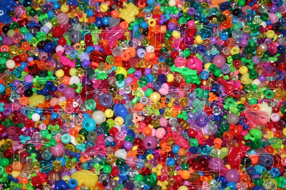 Acrylic Bead Soup Mix One Half Pound
