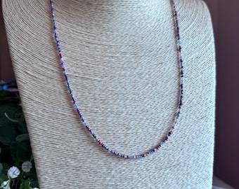 Design My Own - Hand Beaded Seed Bead - Necklace - Bracelet - Anklet - Custom Colors