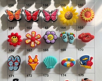 CLOG SHOE PLUG CHARM FIT BRACELET BELTS ACCESSORIES 6 BUTTERFLIES CLOG SHOE PLUG CHARM FIT BRACELET BELTS ACCESSORIES 6 BUTTERFLIES