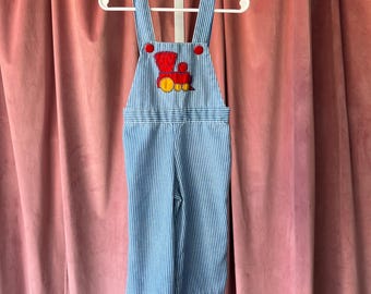 Vintage Barney (1993) Denim Overall/jumpsuit 3T - Etsy