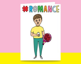 Greeting Card - Hashtag Romance | Valentine's Day Card | Romantic Card